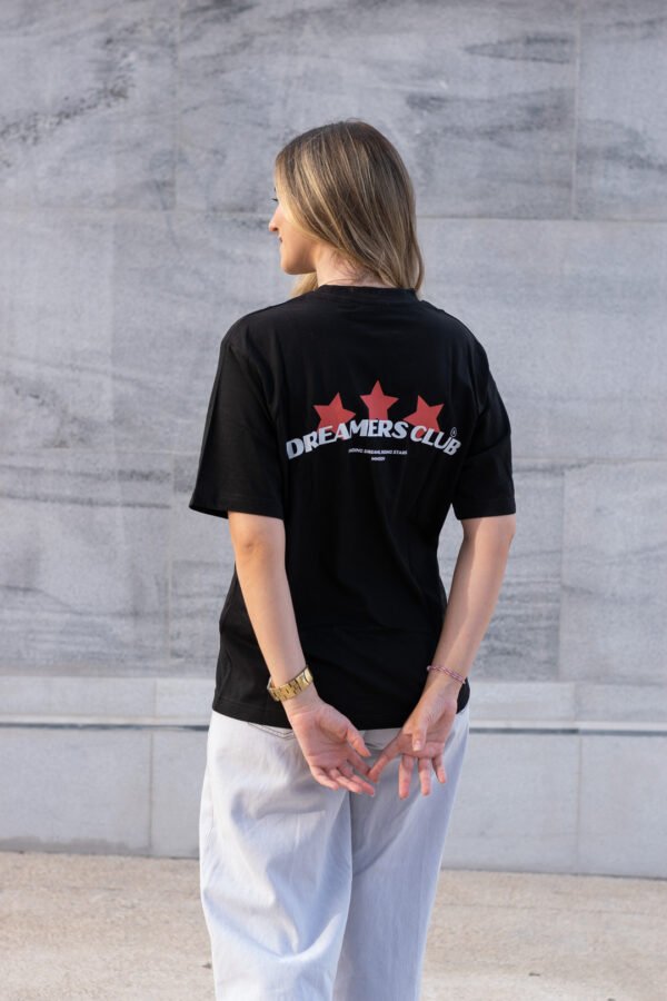 Camiseta Dreamers Club Oversize de Rising Dreams en color negro
