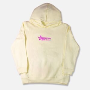 Sudadera Rising Kids Hoodie de Rising Dreams en color amarillo vainilla para niños
